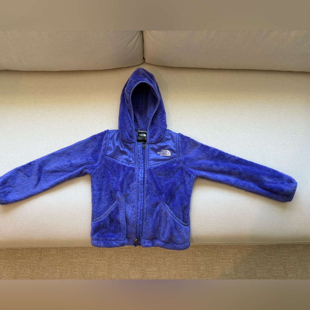 The North Face Purple Fleece Hoodie XXS size 5